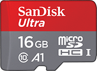 microSD card 16GB